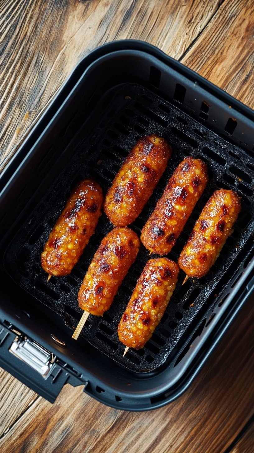 Air Fryer Corn Dogs