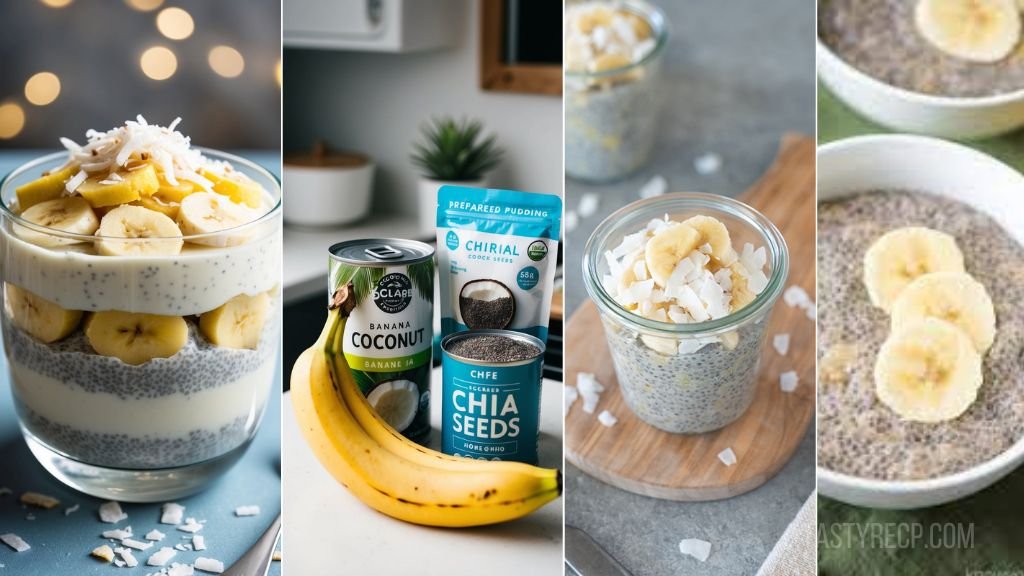 Banana Coconut Milk Chia Seed Pudding
