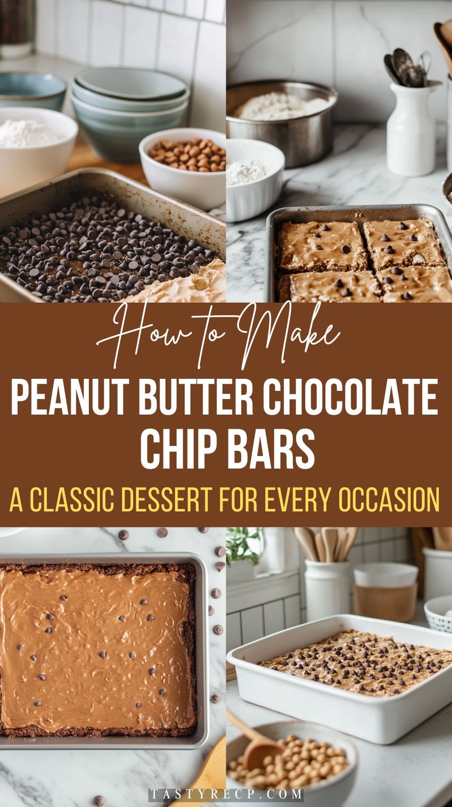 Peanut Butter Chocolate Chip Bars Recipe